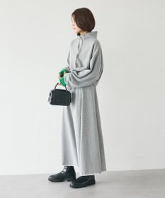 CRAFT STANDARD BOUTIQUE 【WEB限定】裏毛ダブルジップショートスウェット/24AW