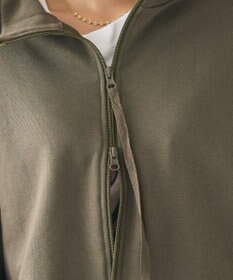 CRAFT STANDARD BOUTIQUE 【WEB限定】裏毛ダブルジップショートスウェット/24AW