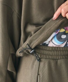 CRAFT STANDARD BOUTIQUE 【WEB限定】裏毛ダブルジップショートスウェット/24AW