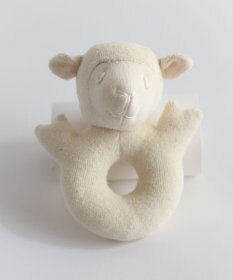 AND WOOL 〈ベビー用品〉ひつじのラトル