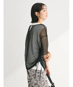 Green Parks ＳＥＴ２点　メッシュ＋ノースリーブロゴプルオーバー