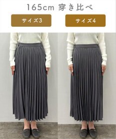 ANY 【洗濯機可/ウエストゴム】チェックプリーツスカート