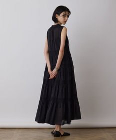 GRACE CONTINENTAL ティアードマキシカフタンワンピース