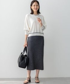 組曲 ドルマンスリーブ7分袖 ニットＴ