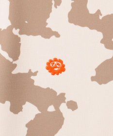 PW CIRCULUS 【WOMEN】ピント柄 ハーフジップ スウェット