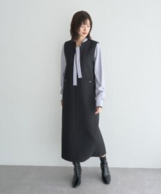 YECCA VECCA キーネックジャンスカ