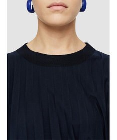 JOSEPH 【洗える】コットンプリッセ　ラウンドネックTシャツ