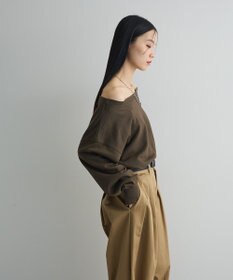 Green Parks オフショルスウェット
