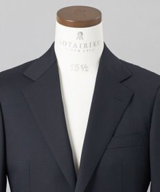 GOTAIRIKU 【御幸毛織】ドライスピナーツイルストレッチスーツ_ネイビー