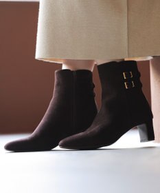 ANY SIS 【23.0～24.0cm】ベルト付き ブーツ ブラウン