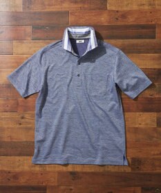 JOSEPH ABBOUD 【リネン素材/吸水速乾/日本素材】リネンハニカム ダディ ポロシャツ