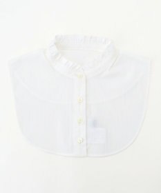 J.PRESS LADIES 【洗える】ハイネック フリル デコカラー 付け襟