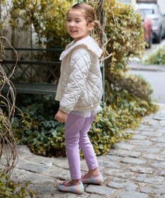 ANY KIDS ハートキルティングブルゾン