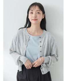 earth music&ecology シアークルーカーディガン