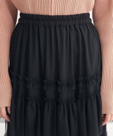 Green Parks ・ＥＬＥＮＣＡＲＥ　ＤＵＥチュールフリルティアードスカー