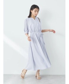 earth music&ecology タックフレアワンピース