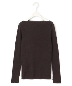 ICB 【洗える】エクストラファインメリノ  ボートネックプルオーバー