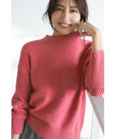 ANY SIS 【洗える】サイドケーブルアンゴラブレンド ニット