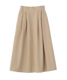 Green Parks 綿混やわらかタッチタックスカート