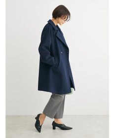 Green Parks ビーバー調テーラードカラーコート