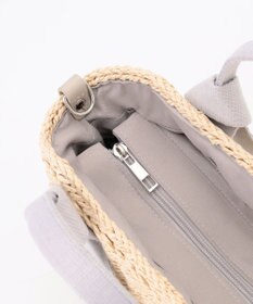 LA BAGAGERIE 【MONICA】リボンハンドル2WAYかごバッグ