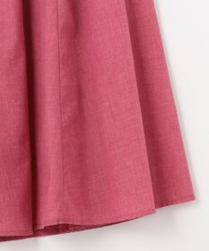 ANY 【ウエストゴム】シャンブレーライク スカート