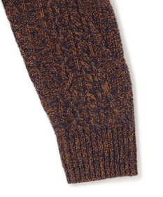 J.PRESS MEN 【Cash Lamb's Wool】ケーブルニット カーディガン