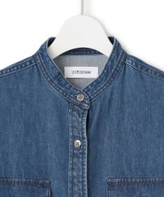 23区 【Oggi4月号掲載/洗える】23区DENIM ライトダンガリー シャツワンピース