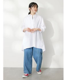 CRAFT STANDARD BOUTIQUE イージーケアコクーンポケ付きチュニック