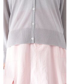 earth music&ecology ラメ入りニットカーディガン