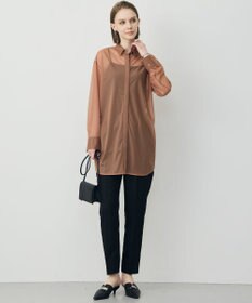 ICB 【WEB限定カラーあり】FluidBackSatin ドロストパンツ
