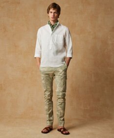 JOSEPH ABBOUD 【イタリア製・Holliday&Brown】ペイズリードット ストール