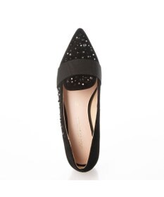 MODE ET JACOMO <MODE ET JACOMO>ラインストーン付きフラットパンプス