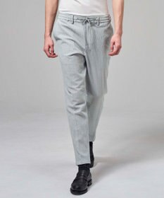 JOSEPH HOMME 新色追加【セットアップ対応】トリコサッカーストレッチ  ドロスト付テーパードパンツ / PEGG CONVERTIBLE