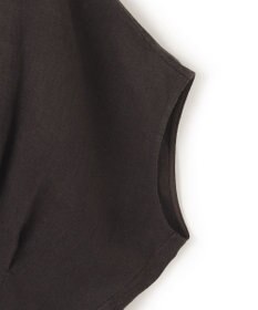 23区 S 【洗える】LIBECOリネン タック デザイン シャツ