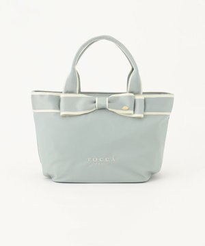 【撥水】BICOLOR RIBBON TOTE トートバッグ
