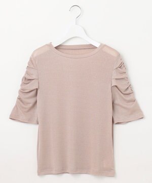  【洗える】パワショル トップス