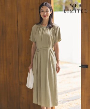  【WEB限定・洗える】ナチュラルスムース ワンピース
