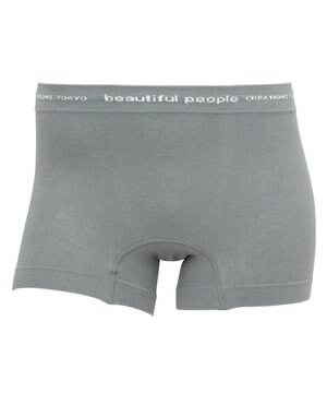  ユニセックス <beautiful people>コラボ 【PANTS HOLIC】 ボクサーパンツ ワンサイズ（S-LL） オーガニック綿混 前閉じ 下着 レディース メンズ WT8000 /ワコールメン