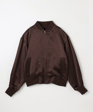 【ReNAVE】タンブラーサテン ブルゾン