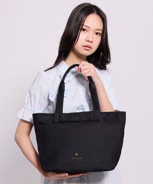  【A4サイズ対応】RIBBON BRICK A4TOTE トートバッグ