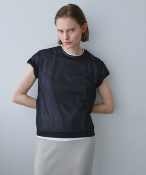  SELEN / リブコンビ シアーTシャツ
