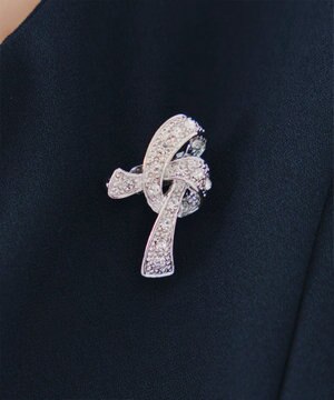  ダイヤモンドカットブローチシリーズ