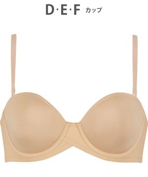  Tシャツブラ ブラジャー 【EverChic】 ストラップレスで着用可能 シームレスモールドカップ メッシュ素材(カップ肌側) ブラ レディース BRB694 /ワコール