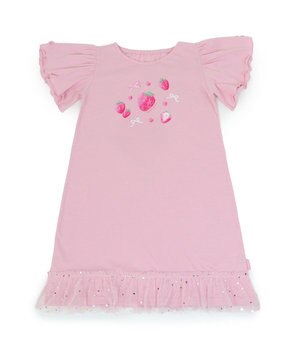  マザーガーデン フリル袖 ワンピース Ｍ/L サイズ 100～120cm 120～140cm 《ユニコーン/野いちご》