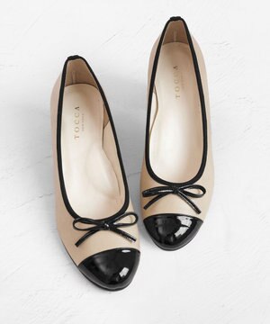 【大人百花掲載・晴雨兼用・抗菌防臭・防水】RIBBON BALLET RAINPUMPS バレエ レインパンプス