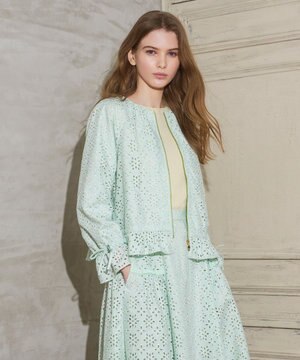  【洗える】FLOWER STORM ジャケット