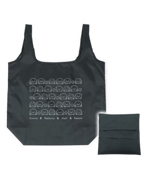  しろたん エコバッグ 《お友達集合》 お買い物バッグ