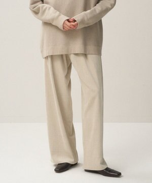  5W COTTON CORDUROY | タックワイドパンツ