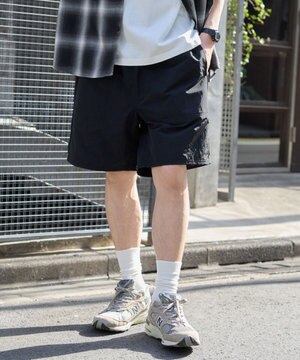  【ウエストゴム/紐/速乾/洗濯可/SMLサイズ展開】ナイロンイージーショーツ